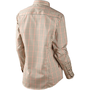 Lancaster Lady L/S skjorta Red check - Härkila