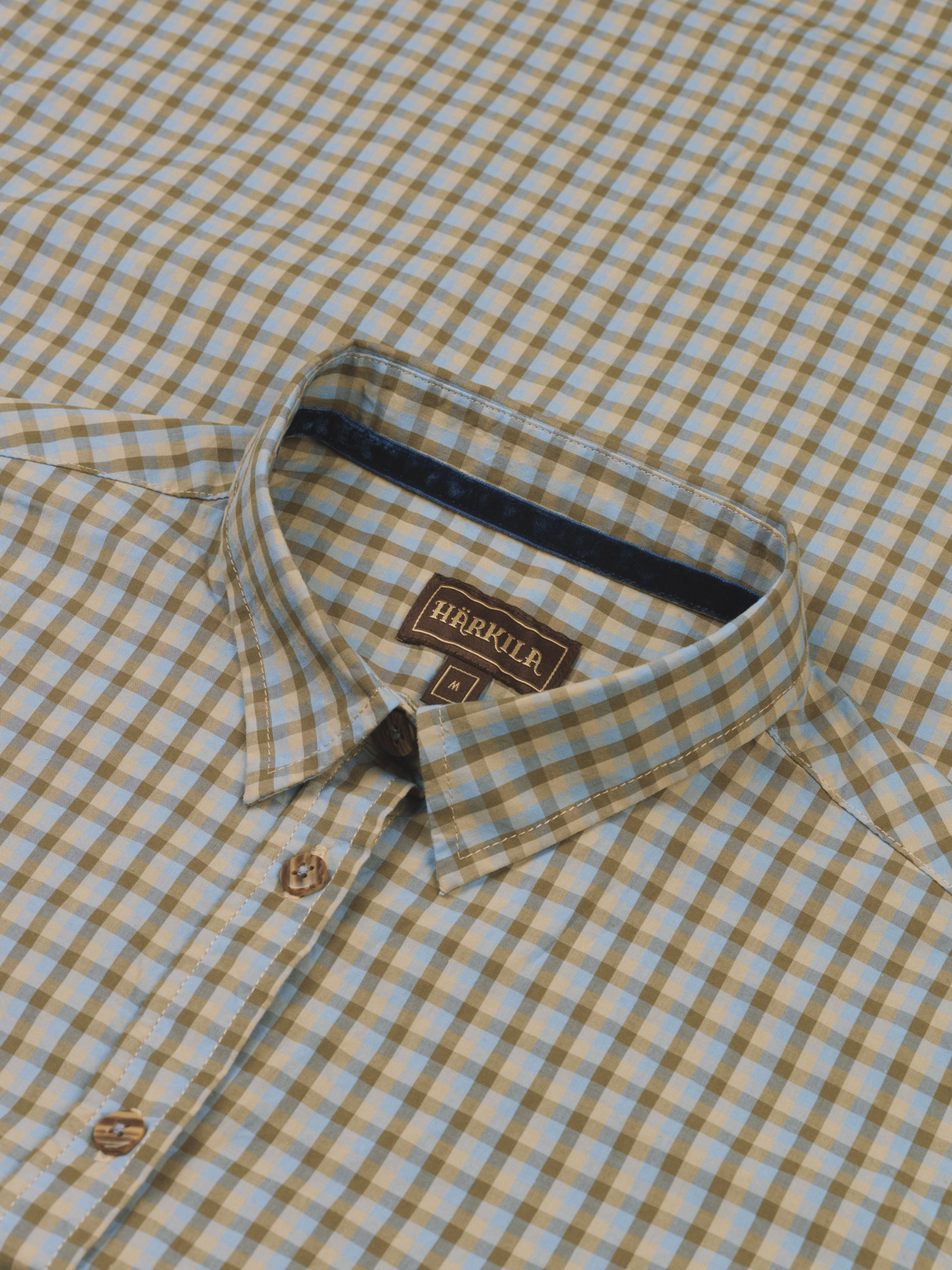 Selja Lady L/S rutig skjorta Heritage blue check - Härkila