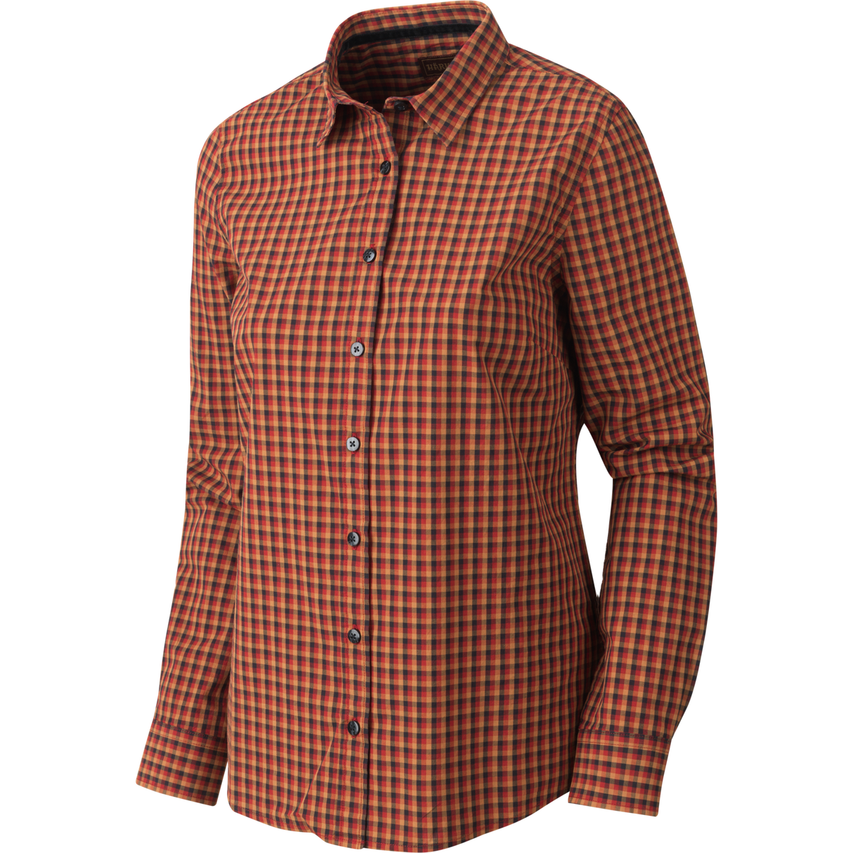Selja Lady L/S rutig skjorta - Röd/Svart - Härkila