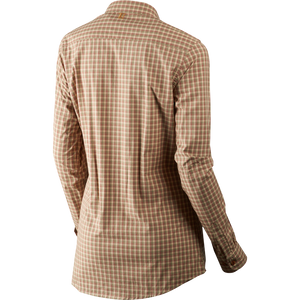 Selja Lady L/S rutig skjorta Moonlight rose check - Härkila