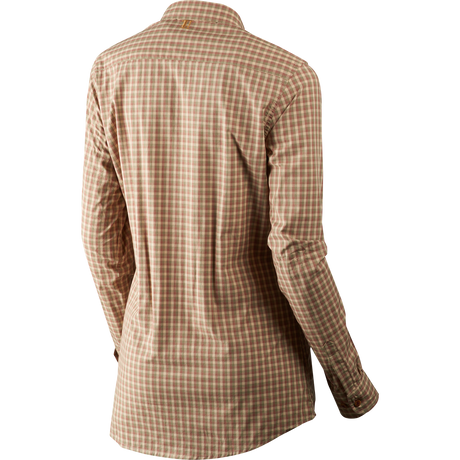 Selja Lady L/S rutig skjorta Moonlight rose check - Härkila
