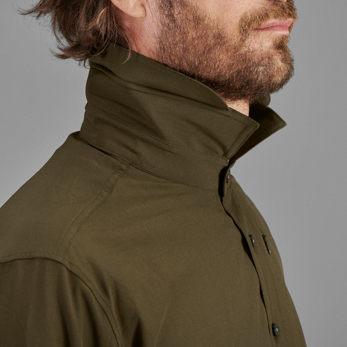 Trail L/S skjorta Willow green - Härkila