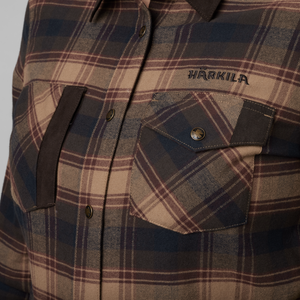 Aivak L/S skjorta Dam Bordeaux - Härkila