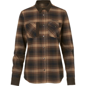 Aivak L/S skjorta Dam Bordeaux - Härkila