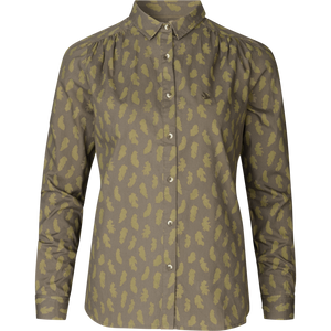 Skeet Lady skjorta Olive Feather - Seeland