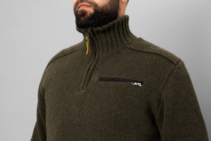 Annaboda 2.0 HSP stickad tröja Willow green - Härkila