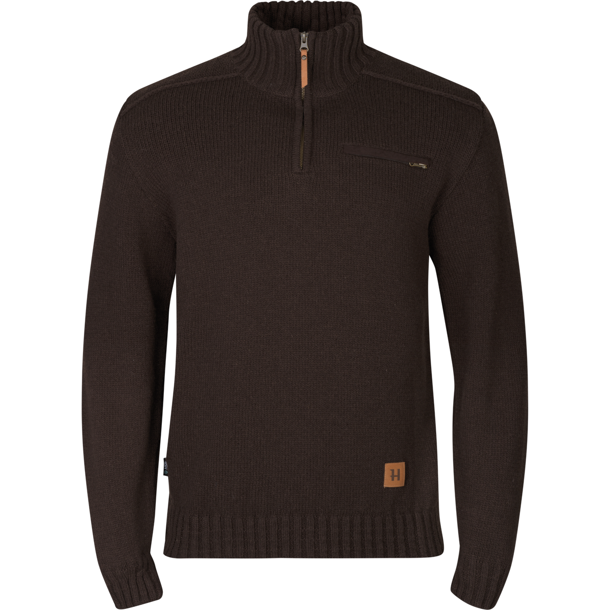 Annaboda 2.0 HSP stickad tröja - Demitasse brown - Härkila