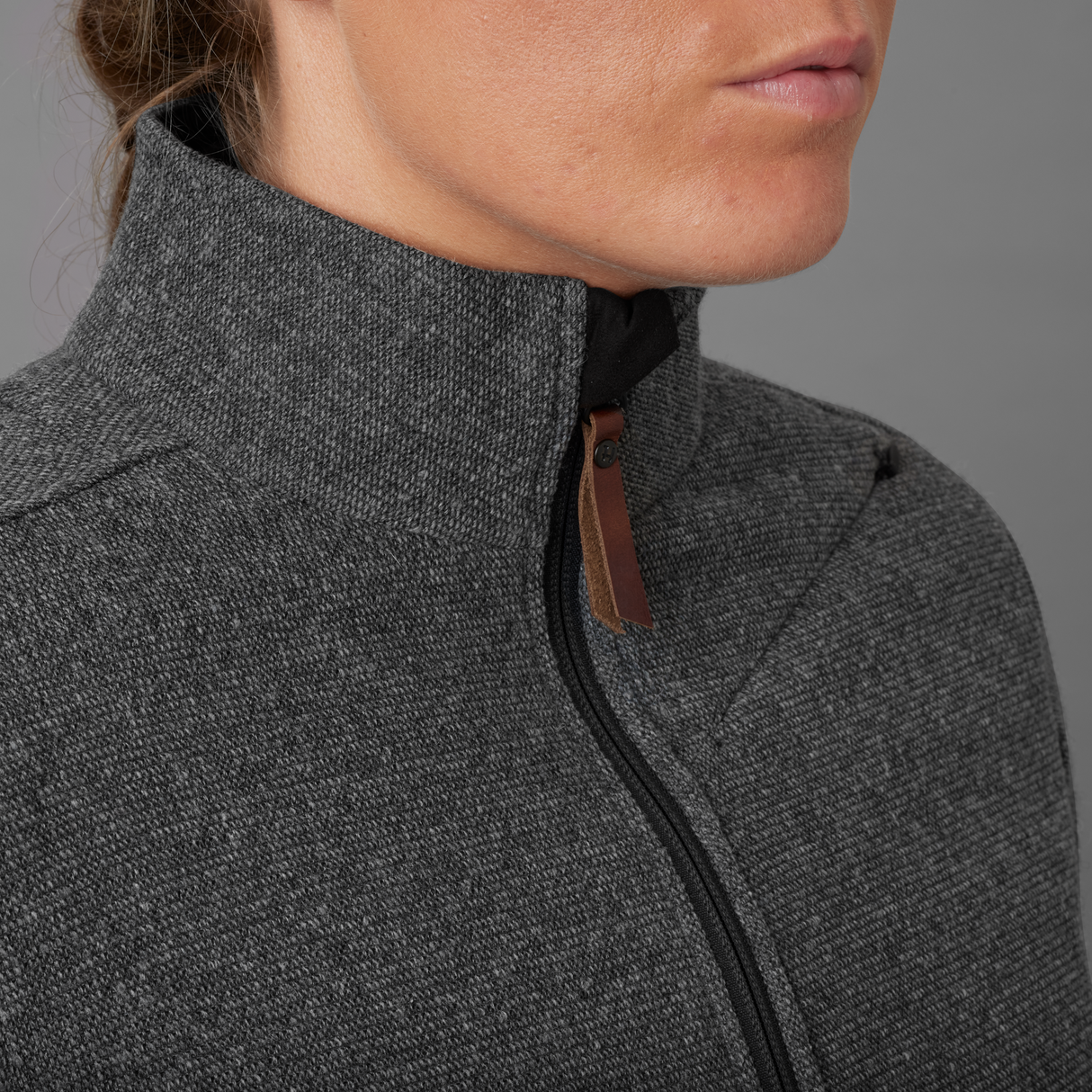 Metso full zip Dam Slate grey - Härkila