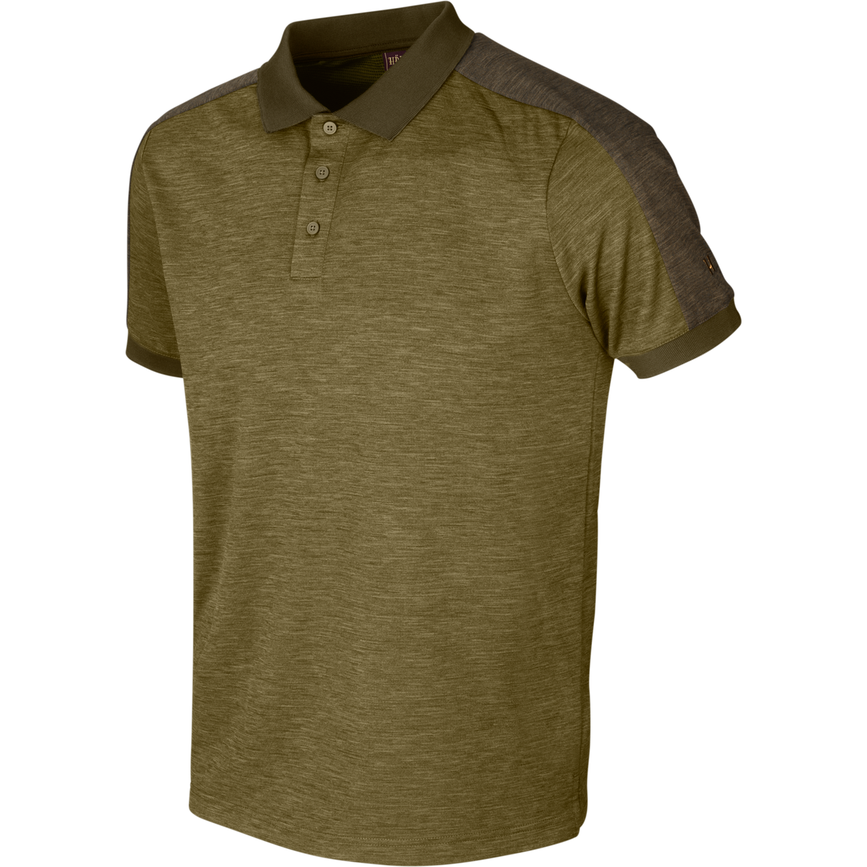 Tech pikétröja Dark olive/Willow green - Härkila