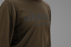 Mountain Hunter långärmad t-shirt Hunting green/Shadow brown - Härkila