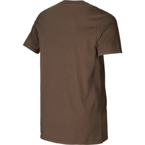 Grafisk t-shirt 2-pack Willow green/Slate brown - Härkila