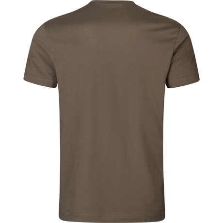 Grafisk T-shirt 2-pack Brown granite/Phantom - Härkila