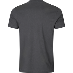 Grafisk T-shirt 2-pack Brown granite/Phantom - Härkila