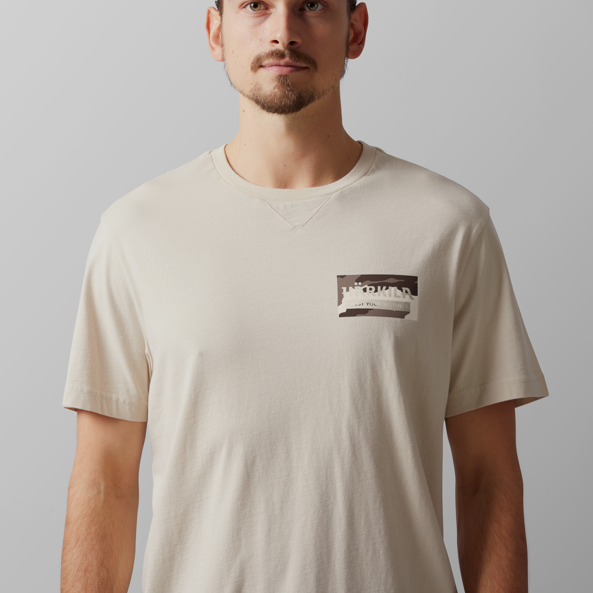 Core t-shirt Peyote grey - Härkila