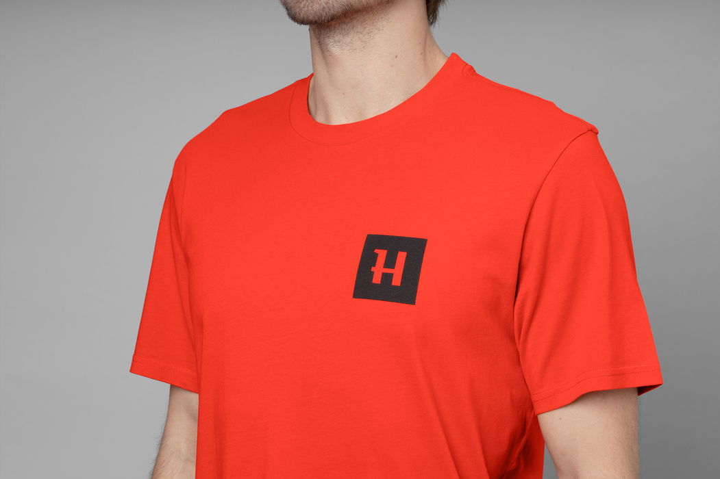 Frej kortärmad t-shirt Orange - Härkila