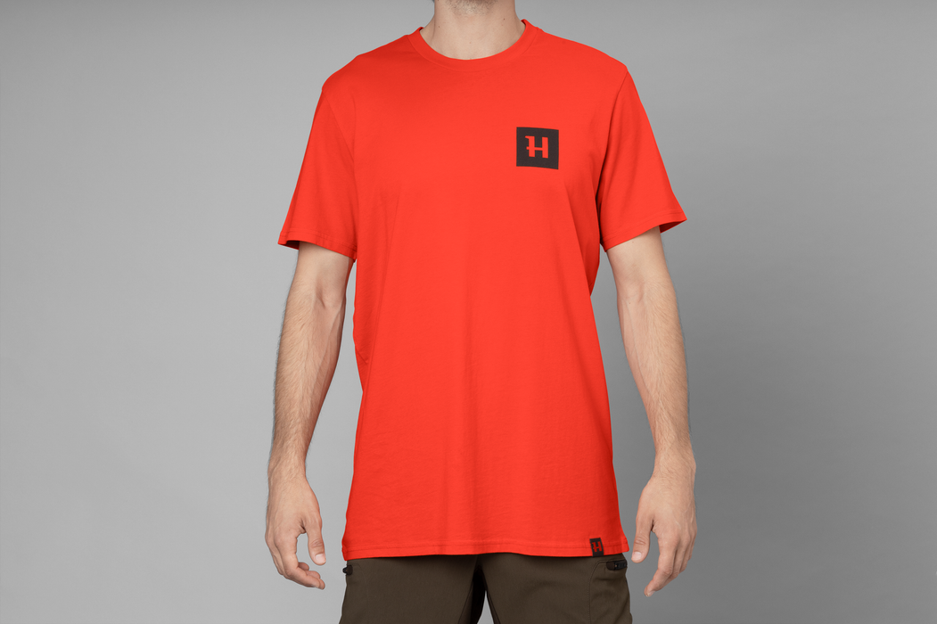 Frej kortärmad t-shirt Orange - Härkila