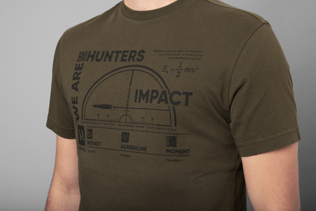 Impact kortärmad t-shirt Willow green - Härkila