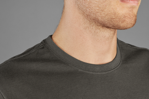 Outdoor 2-pack T-shirt Raven/Pine green - Seeland