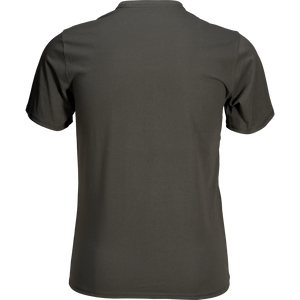 Outdoor 2-pack T-shirt Raven/Pine green - Seeland