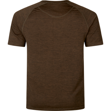 Active S/S t-shirt Demitasse Brun - Seeland