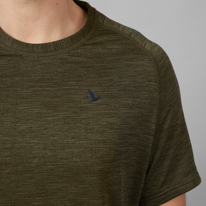 Aktiv Kortärmad T-shirt Pine green - Seeland