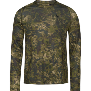 Active Camo långärmad t-shirt InVis grön - Seeland