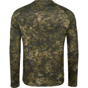Active Camo långärmad t-shirt InVis grön - Seeland