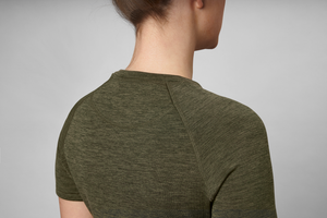 Active kortärmad T-shirt för kvinnor Pine green - Seeland