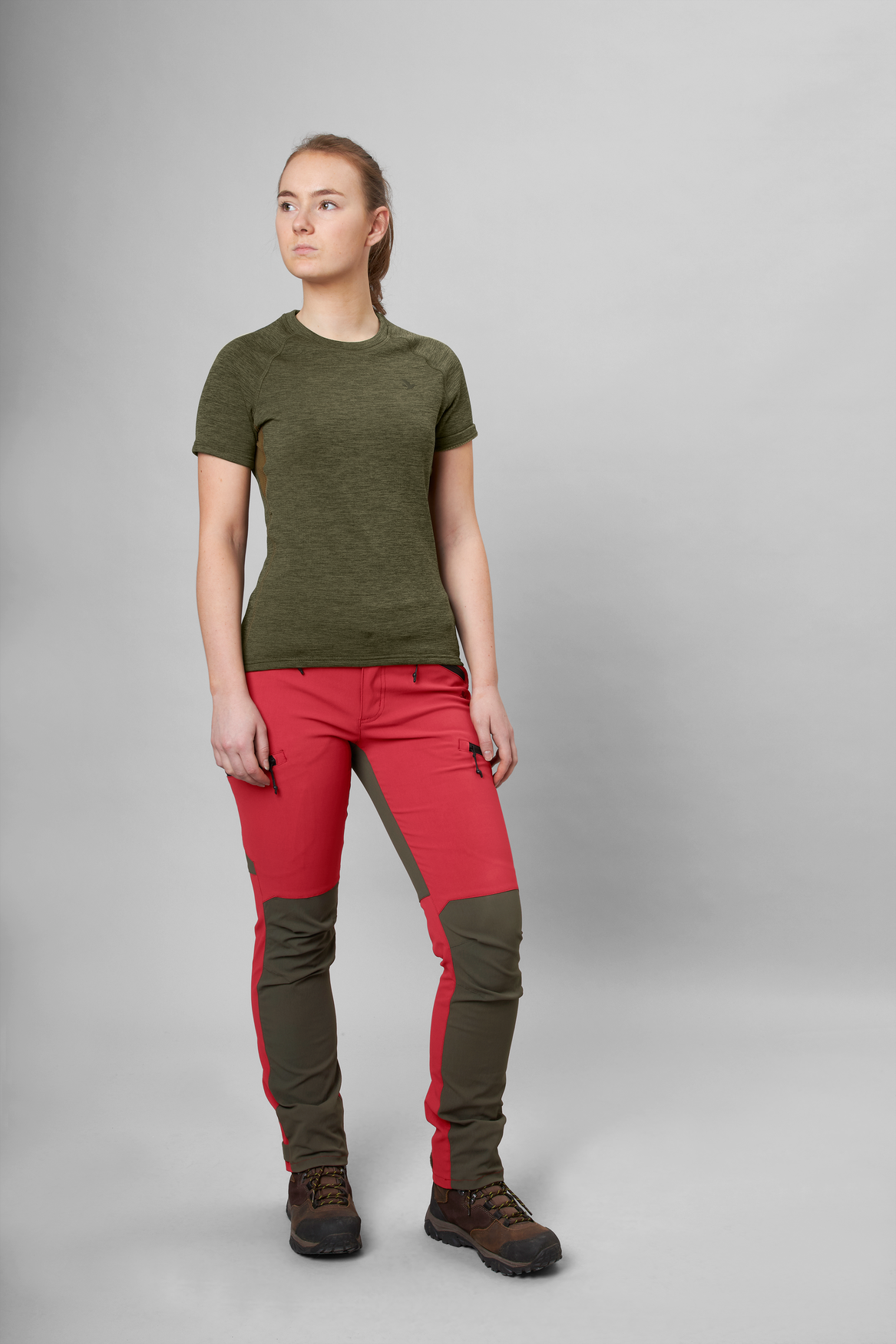Active kortärmad T-shirt för kvinnor Pine green - Seeland