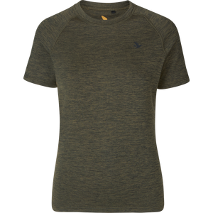 Active kortärmad T-shirt för kvinnor Pine green - Seeland