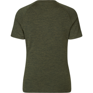 Active kortärmad T-shirt för kvinnor Pine green - Seeland