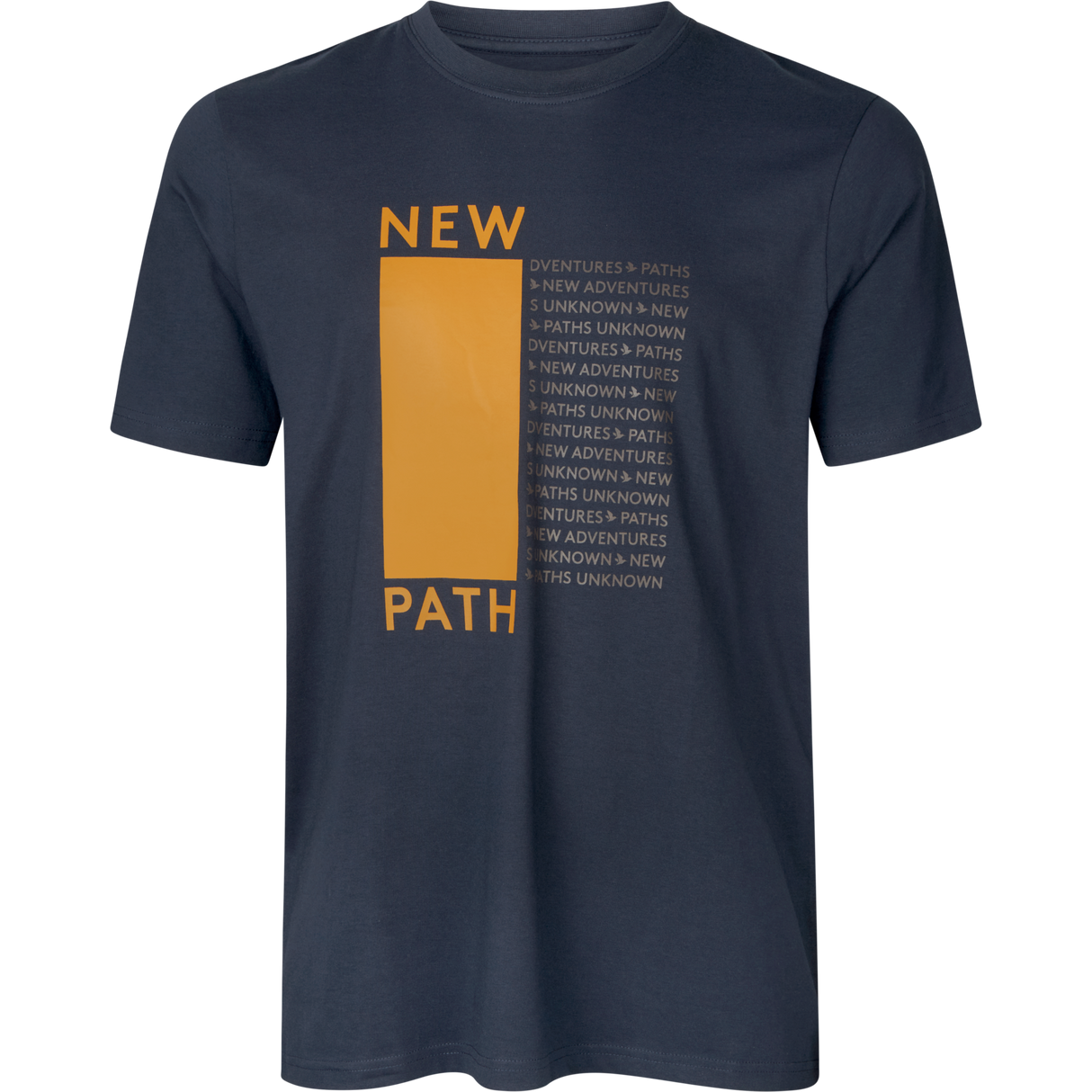 Path T-shirt Dark Navy - Seeland