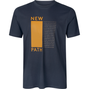 Path T-shirt Dark Navy - Seeland