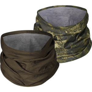 Halsvärmare 2-pack Pine green/InVis green - Seeland