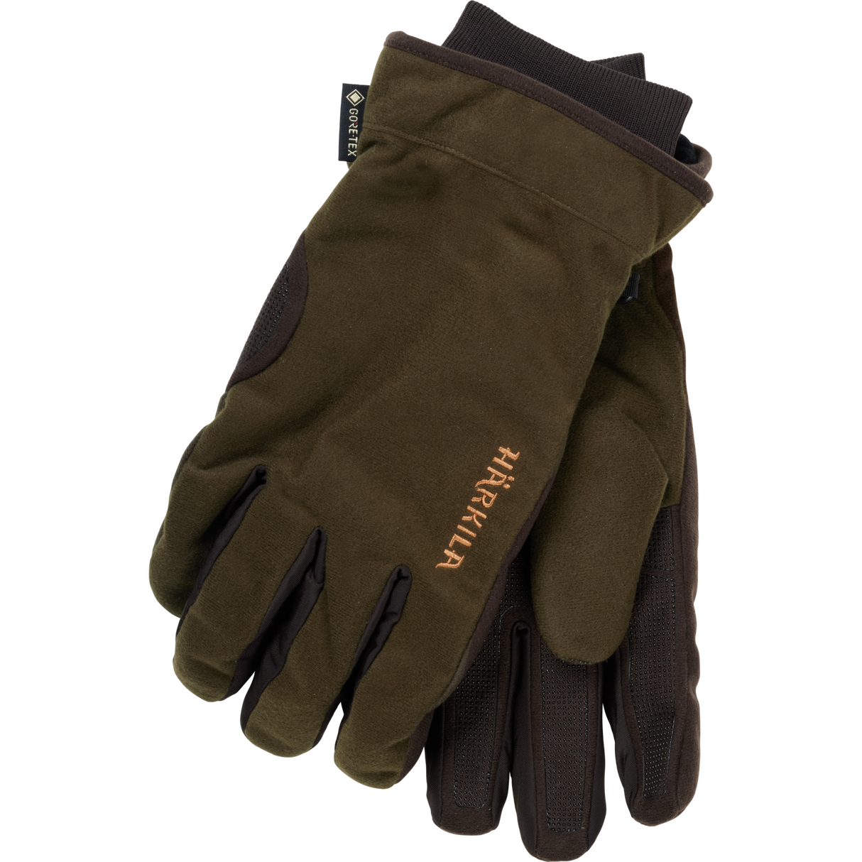 Svensk produktoversättning: Core GTX Handske Hunting green/Shadow brown - Härkila