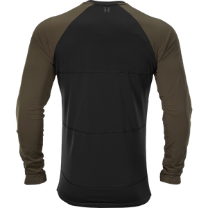 Heat L/S T-shirt Willow green/Svart - Härkila