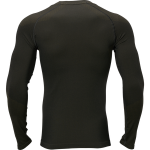 Base active L/S rund hals Dark willow green - Härkila