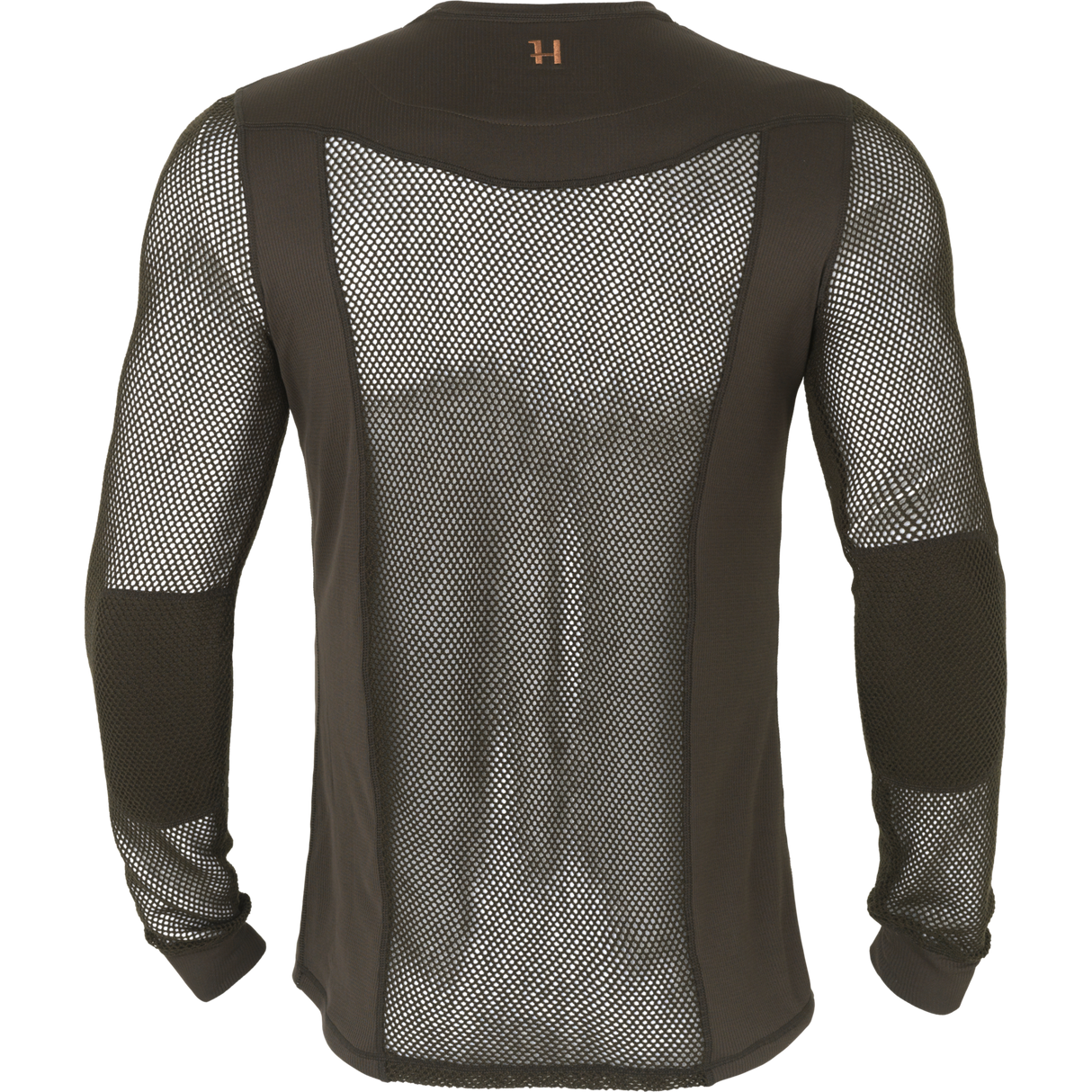 Base Mesh tröja med rund hals Shadow brown - Härkila
