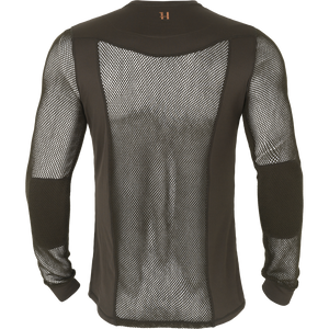 Base Mesh tröja med rund hals Shadow brown - Härkila