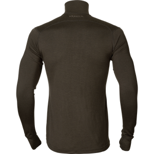 Bas Allround halv-zip Shadow brown - Härkila