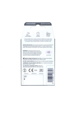 Blister Plasters (6-pack) - Life Systems