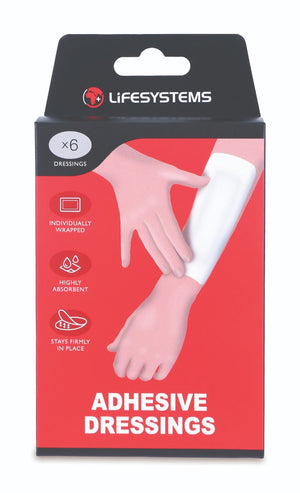Adherent Dressings plåster 6 st. – LifeSystems