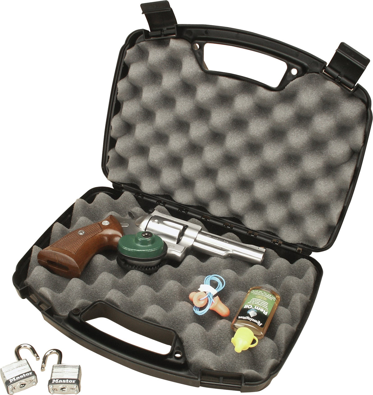 MTM Pistolkoffert plast 1 pistol (indv.32x20x7,5cm) – MTM