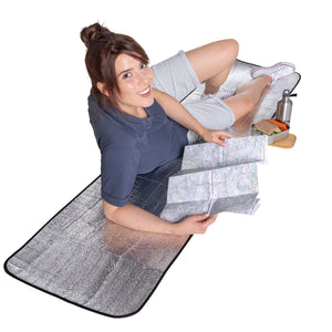 Alu-sittmatta 50 x 180 cm - Tatonka
