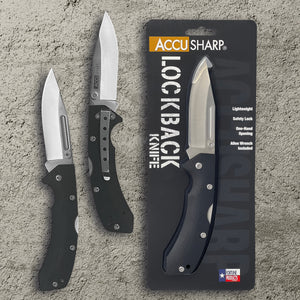 AccuSharp Fällkniv svart – Accusharp