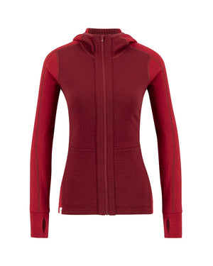 Peak Field Hooded Full Zip Mellanlager Dam – Ulvang