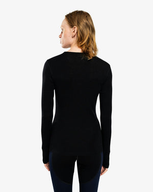 Alltime Lead Långärmad Ribbad T-shirt Dam – Ulvang