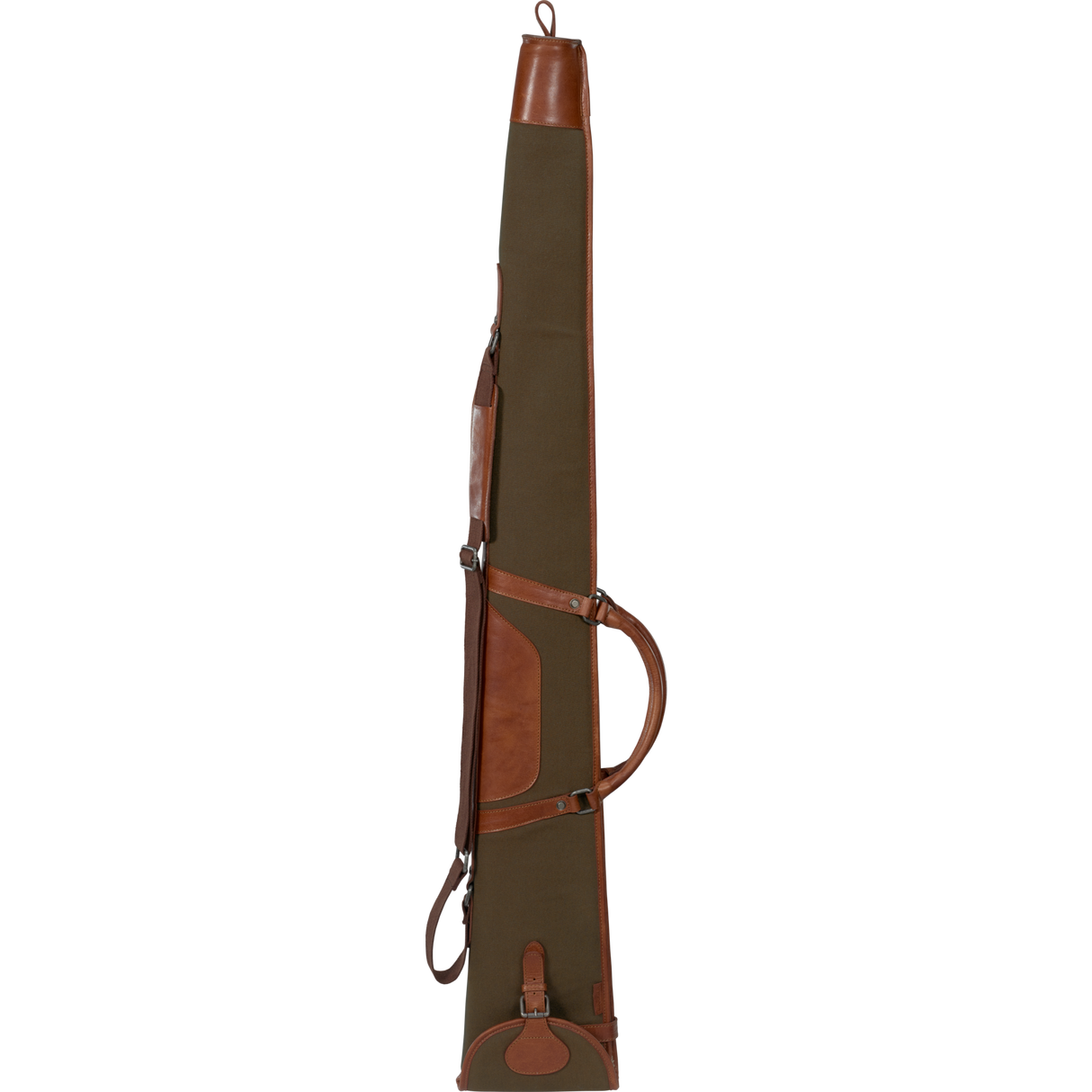 Retrieve gevärfodral i canvas/läder Warm olive - Härkila