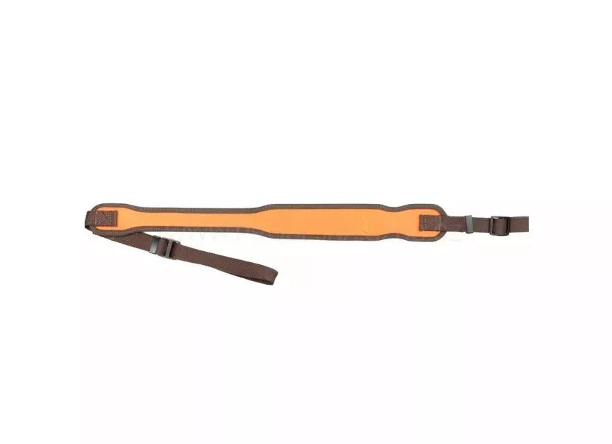 Gevärslinga i Orange nylon/gummibeläggning - CZ