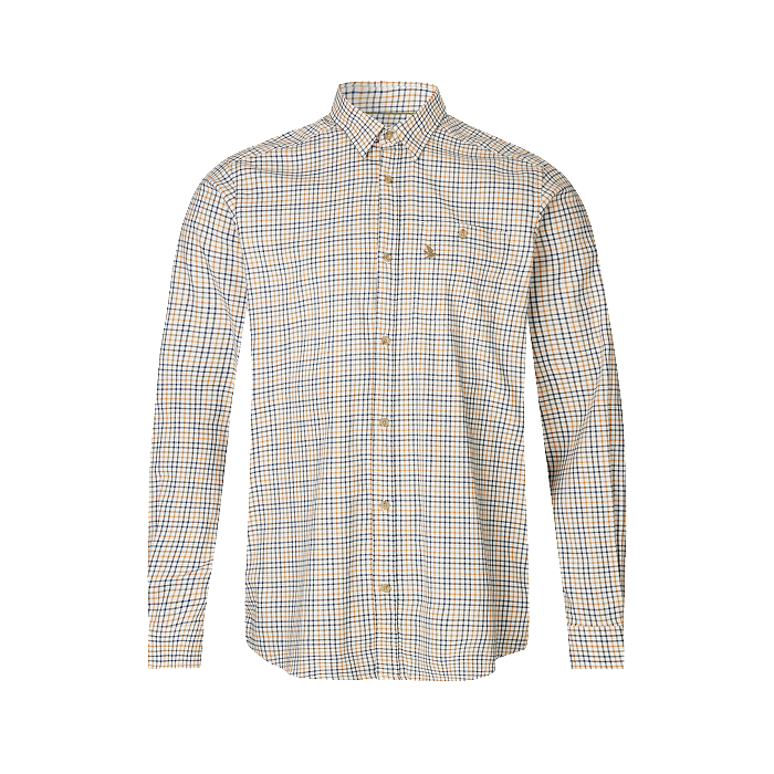 Skjorta för skytte Classic yellow check - Seeland